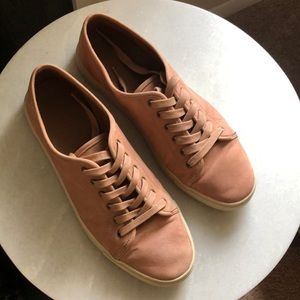 Frye 9.5 Millenial Pink Nubuck sneakers